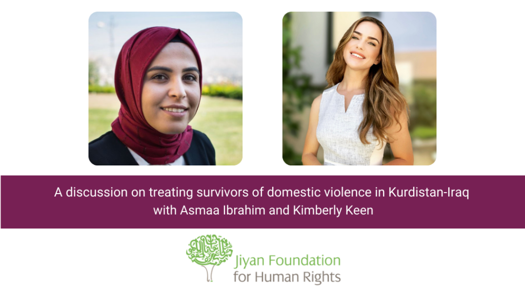 A discussion on treating survivors of domestic violence in Kurdistan ...